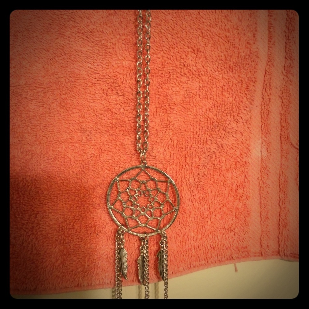 Beautiful dream catcher necklace